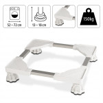 Xavax podstavec pod práčku/sušičku a iné, 52x52 až 72x72 cm, výška 13-18 cm, nosnosť 150 kg