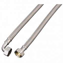 Xavax prívodná hadica, zosilnená, nerezová, pre práčky, umývačky riadu, 2 m