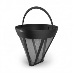 Xavax Barista permanentný filter do kávovaru, náhrada za filter veľkosti 4, čierny