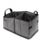 Hama organizér na rôzne drobnosti, na zadné sedadlo auta, polyester, šedý/čierny