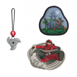 Doplnkový set obrázkov MAGIC MAGS, Ninja Yuma, pre aktovky a ruksaky Step by Step