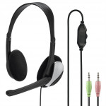 Hama PC Office stereo headset HS-P100, čierny