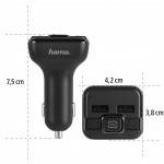 Hama FM transmitter s AUX-IN a USB-IN