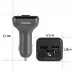 Hama FM Transmiter s Bluetooth a funkciou  handsfree