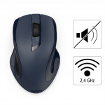 Hama laserová bezdrôtová myš MW-800 V2, tmavá modrá, tichá