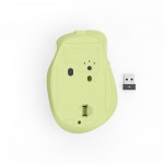 Hama bezdrôtová optická myš WM-500, nabíjacia, tichá, zelená