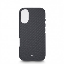 Black Rock 360° Glass, kryt pre Apple iPhone 17, sklenený, predný + zadný diel, karbónová úprava