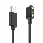 Hama nabíjací kábel pre Hama smart hodinky, magnetický, USB-C, 60 cm, čierny