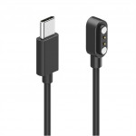 Hama nabíjací kábel pre Hama smart hodinky, magnetický, USB-C, 60 cm, čierny