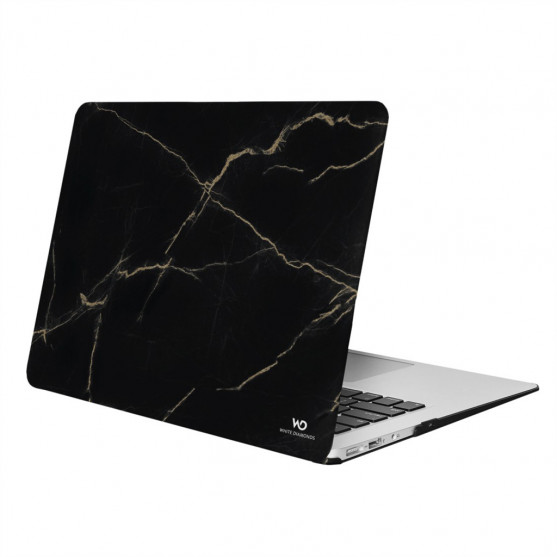 White Diamonds Protective Marble, kryt pre MacBook Air 13 (2018), mramor čierno-zlatý