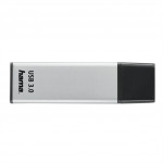 Hama FlashPen Classic, USB 3.0, 256 GB, 40 MB/s, strieborný