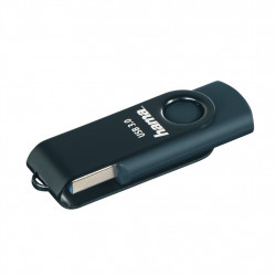 Hama USB 3.0 Flash Drive Rotate, 32 GB, 70 MB/s, petrolejová modrá