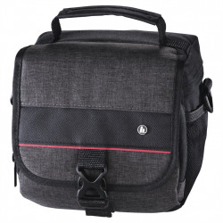Hama Valletta 110, taška na fotoapráty a kamery, čierna