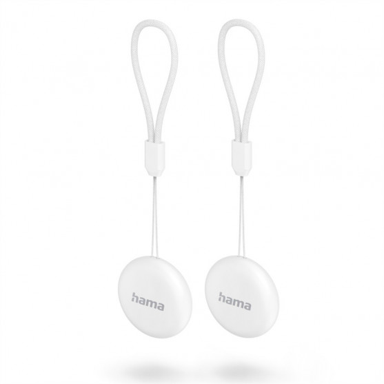 Hama lokalizačný čip, Bluetooth lokátor pre Android Find My Device, set 2 ks