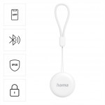 Hama lokalizačný čip, Bluetooth lokátor pre Android Find My Device, set 2 ks