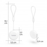 Hama lokalizačný čip, Bluetooth lokátor pre Android Find My Device, set 2 ks