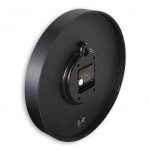 Hama Corsica, nástenné hodiny, priemer 30 cm, tichý chod, biele/čierne