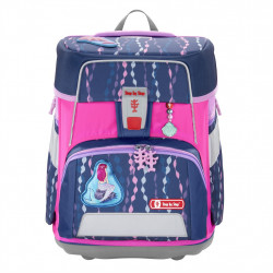 Reflexná vesta NEON PULL OVER pre aktovku Step by Step SPACE, Pink