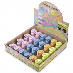 Hama ozdobné dierovačky, rôzne motívy, výsek 16 mm, balenie 24 ks (cena je uvedená za 1 kus)