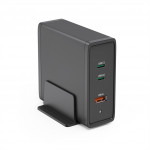 Hama USB nabíjacia stanica GaN, 2x USB-C PD, 1x USB-A QC, 140 W