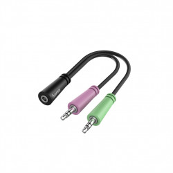 Hama headset redukcia jack 3,5 mm 4pól. na 2x jack vidlicu