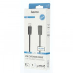 Hama predlžovací USB 2.0 kábel 0,75 m