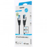 Hama sieťový kábel Cat6a S/FTP RJ45 0,25 m, tienený, 10 Gb/s
