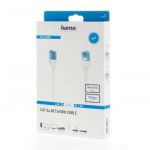 Hama sieťový kábel Cat6 UTP RJ45, plochý, 5 m