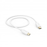 Hama kábel USB-C 2.0 typ C-C 1 m, biely