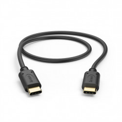 Hama kábel USB-C 2.0 typ C-C 0,5 m, čierny
