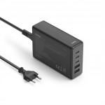 Hama USB nabíjacia stanica GaN, 3x USB-C PD, 2x USB-A (1x QC), 140 W