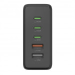 Hama USB nabíjacia stanica GaN, 3x USB-C PD, 2x USB-A (1x QC), 140 W