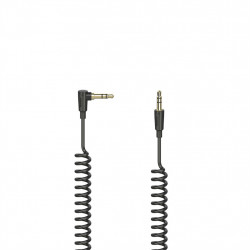 Hama audio kábel jack 3,5 mm, špirálový, 0,75 m