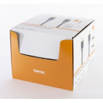 Hama HDMI kábel 8K, 1,5 m, pozlátený, opletený, blister/displej