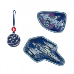 Doplnkový set obrázkov MAGIC MAGS REFLECT, , Star Shuttle Elio, pre aktovky a ruksaky Step by Step