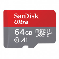 SanDisk Ultra microSDXC 64 GB (A1/UHS-I/Cl.10/140 MB/s)