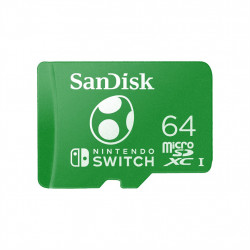 SanDisk Nintendo Switch micro SDXC, Yosi Edition 64 GB 100 MB/s A1 C10 V30 UHS-1 U3