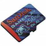 SanDisk GamePlay microSDXC UHS-I Card, 256 GB Gaming microSDXC, 190 MB/s, 130 MB