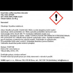 EzeeTabs eco tablety na odvápnenie kávovaru, vegan, 2 ks á 40 g