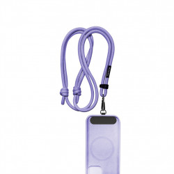 Black Rock Universal Lanyard, šnúrka na mobil, s karabínkou, 30-60 cm, fialová