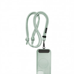 Black Rock Universal Lanyard, šnúrka na mobil, s karabínkou, 30-60 cm, šalviová zelená