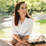 Hama Bluetooth slúchadlá Action One, kôstky, biele