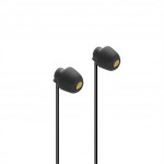 Hama USB-C slúchadlá s mikrofónom Calm, mini štuple, čierne