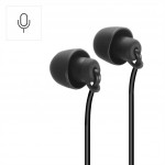 Hama USB-C slúchadlá s mikrofónom Calm, mini štuple, čierne