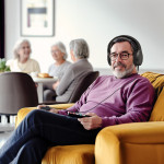 Hama TV slúchadlá, dlhý kábel, L/P ovládanie hlasitosti