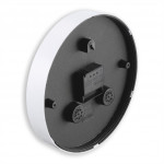 Hama Menorca, nástenné hodiny, riadené rádiovým signálom, 25 cm, biele