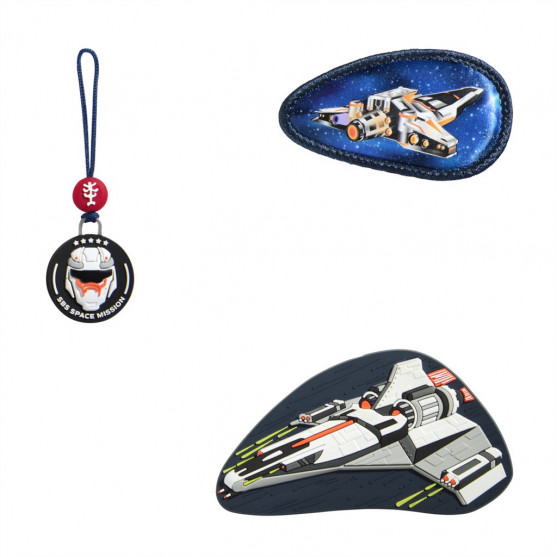 Doplnkový set obrázkov MAGIC MAGS, Starship Galactus, pre aktovky a ruksaky Step by Step