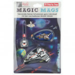Doplnkový set obrázkov MAGIC MAGS, Starship Galactus, pre aktovky a ruksaky Step by Step