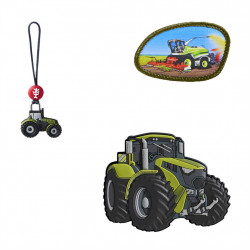Doplnkový set obrázkov MAGIC MAGS, Tractor Jimmy, pre aktovky a ruksaky Step by Step