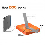 Hama Extreme Protect, puzdro pre Apple iPad Pro 11 (2024), D3O®, modré/priehľadné